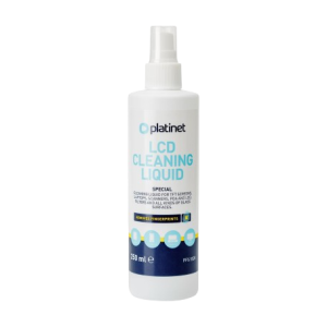 Platinet – Spray liquide nettoyant pour écrans (smartphones, tablettes, PC) – 250 ml