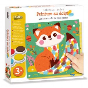 Peinture au doigt « Animaux de la campagne »